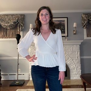 Women’s Cream Colored Large Top from American Eagle